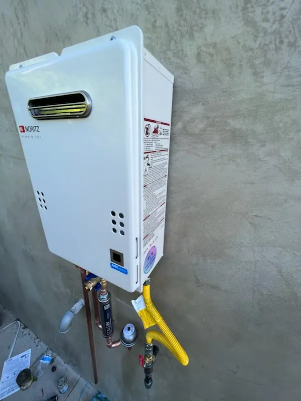 Tankless water heater installation for Syberton homes
